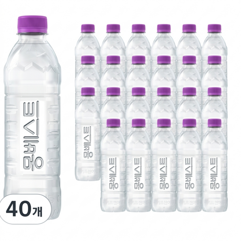 몽베스트 무라벨 생수 500ml 40개