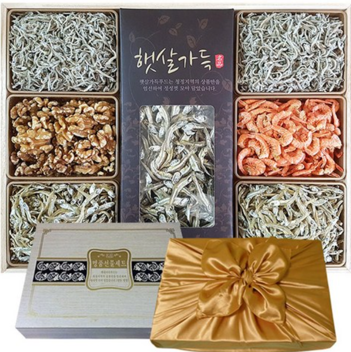 오동나무포장 멸치견과7종세트 멸치선물세트