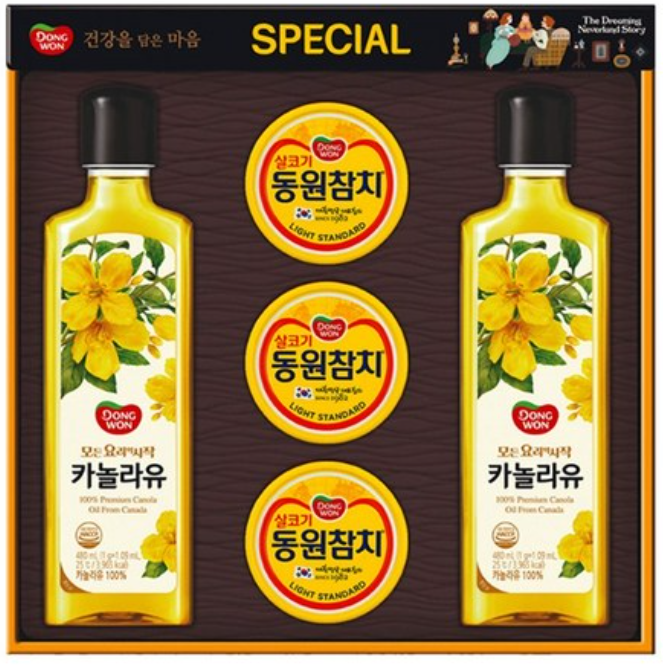 동원 스페셜 7호 (혼합 7호) 선물세트+쇼핑백포함, 6세트
