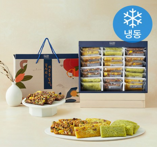 떡편 감사세트 1호 24개입 (냉동), 1080g, 1세트