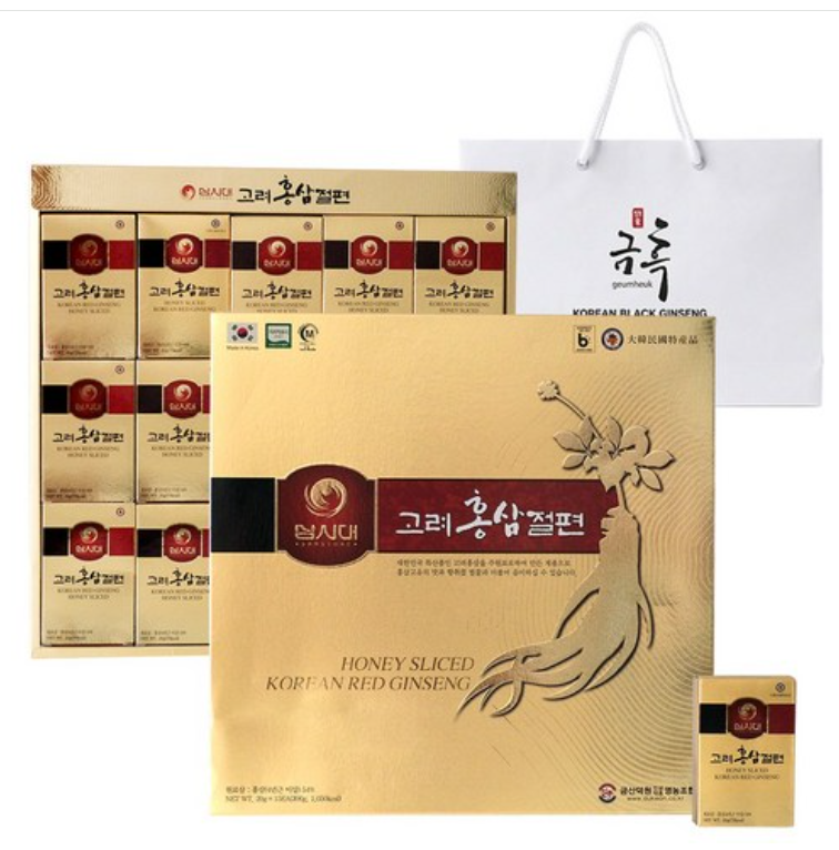 삼시대 고려 홍삼 절편 선물세트 (20g x 15개), 300g, 1박스